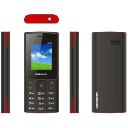 KARBONN Mobile Phone | Black Red | KU3i