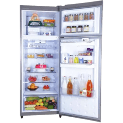 Godrej | RT EONVIBE 366C 35 HCIT ST RH |350 L/3 Star | Frost Free Double Door Refrigerator | Steel Rush