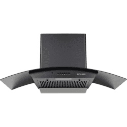 Faber HOOD ALPHA  Auto Clean Wall Mounted Chimney | HC PB BK 90 | Black