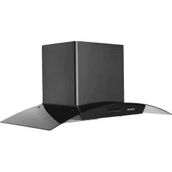 Faber HOOD ALPHA  Auto Clean Wall Mounted Chimney | HC PB BK 90 | Black
