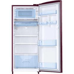 Samsung Direct-Cool Single Door Refrigerator | RR20C1724HN/HL |183 L/4 Star | Himalaya poppy Red