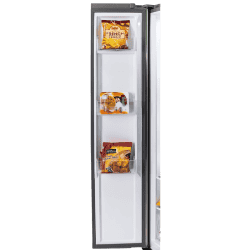 Kelvinator 500 litres Side-by-Side Refrigerator | KRS-B520SSV | Shiny Silver