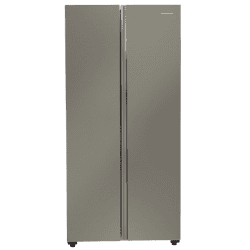 Kelvinator 500 litres Side-by-Side Refrigerator | KRS-B520SSV | Shiny Silver