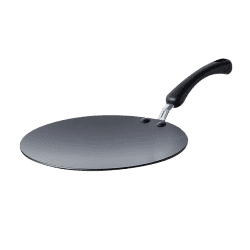 Meyer Premium Non-Stick Curved Roti Tawa | 26cm | Orange