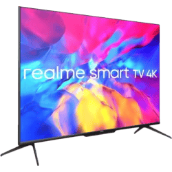 realme 108 cm | 43 inch | Ultra HD-4K |  LED Smart Android TV with Handsfree Voice Search | RMV2004