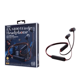 Remax RX-S100 Bluetooth Sports Earphone Bluetooth Headset  | In the Ear | Black