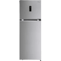 LG 343 L Frost Free Double Door | 3 Star Convertible Refrigerator | GL-T382VPZX | Shiny Steel