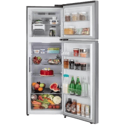 LG 343 L Frost Free Double Door | 3 Star Convertible Refrigerator | GL-T382VPZX | Shiny Steel