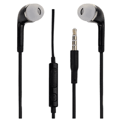 Samsung Original EHS64 Wired in Ear Earphones with Mic | Black