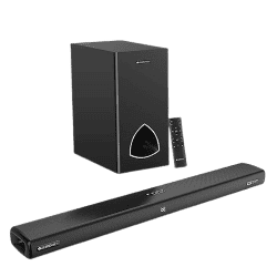ZEBRONICS Zeb-JUKEBAR 9001 PRO Dolby Multimedia soundbar with subwoofer Supporting Bluetooth | 120W | Black