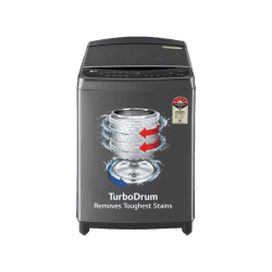 LG with Wi Fi Enabled Fully Automatic Top Load Washing Machine | 11 kg | Black | THD11SWM ABMQEIL