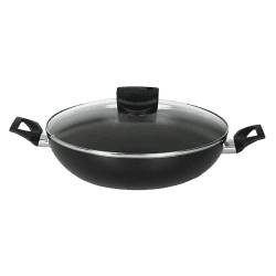 Meyer | 26cm Safecook | Non-Stick Covered Kada | Black
