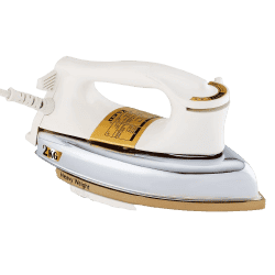 ONIX  | Turbo | 1000 W | FG2039  | Heavy Weight Dry Iron Box | White