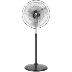 Orient Electric Tornado II Anti Dust Pedestal Fan | 3 Blade | 450MM | Black