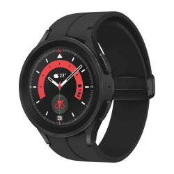 Samsung Galaxy Watch5 Pro LTE 45mm Smart Watch with GPS Route Tracking | Black Titanium | SM-R925FZKAINU