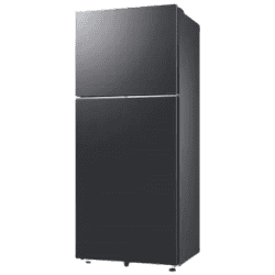 SAMSUNG AI Double Door Refrigerator | 396 L | 2 Star | Black Matt | RT41DG6A2BB1