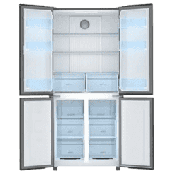 Haier Frost Free French Door Bottom Mount Refrigerator | HRB-550KS | 2 Star | 531 L | Black Steel
