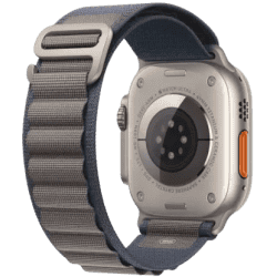 Apple Watch Ultra 2 GPS | Cellular 49mm Titanium Case with Blue Alpine Loop | Large Blue Strap