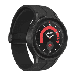 Samsung Galaxy Watch5 Pro LTE 45mm Smart Watch with GPS Route Tracking | Black Titanium | SM-R925FZKAINU