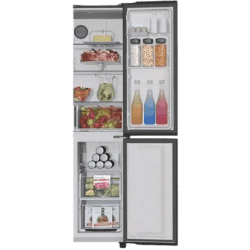 Haier Frost Free French Door Bottom Mount Refrigerator | HRB-550KS | 2 Star | 531 L | Black Steel
