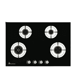 PureFlames Cook Hob Auto Ignition | 704 - Black