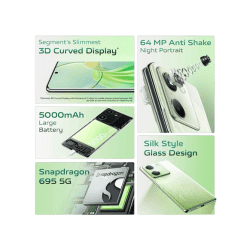 vivo Y200 Pro 5G | 128 GB | 8 GB RAM | Silk Green