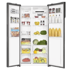 Haier 570 L Frost Free Side by Side Refrigerator | HRF-622SS | Silver