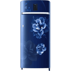 SAMSUNG 215 L Frost Free Single Door 3 Star Refrigerator  | Camellia Blue | RR23C2E23CU/HL