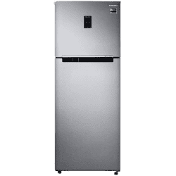 SAMSUNG 385 Litres 2 star  Double Door Convertible Refrigerator | RT42C5532SL/HL | Real Stainless