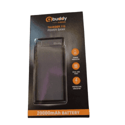 Black Gionee Buddy Thunder 110 Power Bank