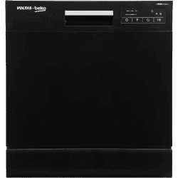 Voltas Beko DT8B Free Standing 8 Place Settings Intensive Kadhai Cleaning| No Pre-rinse Required Dishwasher