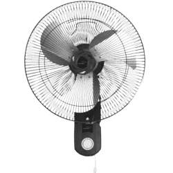 V-Guard FANZA MWF DELIGHT II METAL WALL FAN 450 mm Ultra High Speed 3 Blade Wall Fan | Black