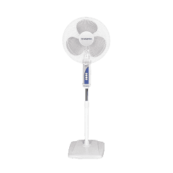 Crompton Wave Plus 400-mm | CH BRN GLD Pedestal Fan | KD White