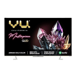Vu Masterpiece Glo Series 65QMP | 165 cm (65 Inch) | Ultra HD 4K Smart QLED TV