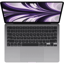 Apple MacBook  | MLXW3HNA | 13.6-inch | Air Apple M2 Chip/8GB/256GB SSD/macOS Monterey/Liquid Retina | Space Grey