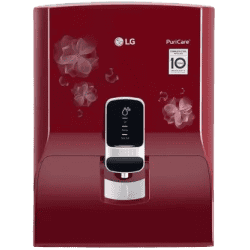 LG | WW151NPR | 8 L | RO + UV + Minerals Water Purifier | Red