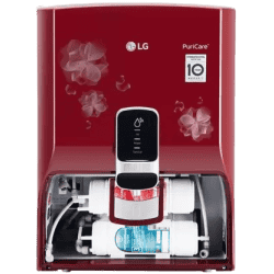 LG | WW151NPR | 8 L | RO + UV + Minerals Water Purifier | Red