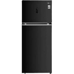 LG   Refrigerator | GL-T422VESX | 423 L | Frost Free | Double Door | 3 Star | Convertible Refrigerator | Ebony Sheen