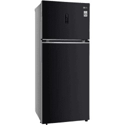 LG   Refrigerator | GL-T422VESX | 423 L | Frost Free | Double Door | 3 Star | Convertible Refrigerator | Ebony Sheen