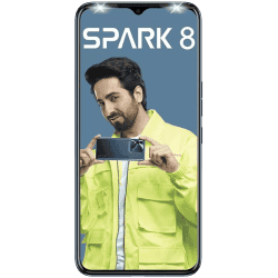 Tecno Spark 8 | 64 GB/4 GB RAM | Atlantic Blue