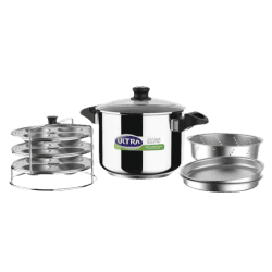 Ultra Diet Steamer Induction & Standard Idli Maker | 6 Strays