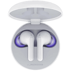 LG Tone Free FN5 | Wireless Earbuds with Noise Isolation | IPX4 Water Resistance | White