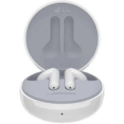 LG Tone Free FN5 | Wireless Earbuds with Noise Isolation | IPX4 Water Resistance | White