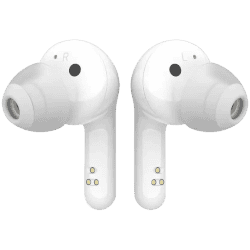 LG Tone Free FN5 | Wireless Earbuds with Noise Isolation | IPX4 Water Resistance | White