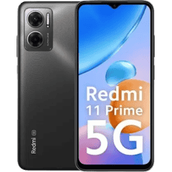 REDMI 11 Prime 5G | 128 GB/6 GB RAM | Thunder Black
