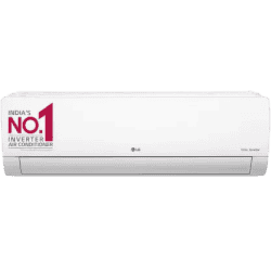 LG Super Convertible 5-in-1 Cooling 1.5 Ton 3 Star Split Dual Inverter HD Filter with Anti-Virus Protection AC - White