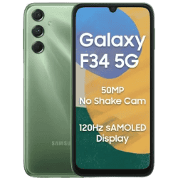 SAMSUNG GALAXY F34 5G | 6GB+128GB | MYSTIC GREEN