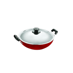 Pigeon Non Stick Induction Base Kadai with SS Lid