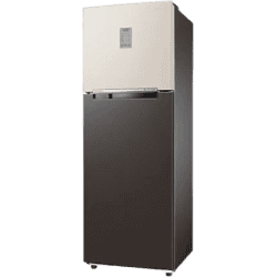 Samsung 256 L | Frost Free Double Door 2 Star Refrigerator, | RT30CB732C7/HL  | Cotta Steel Beige and Cotta Steel Charcoal