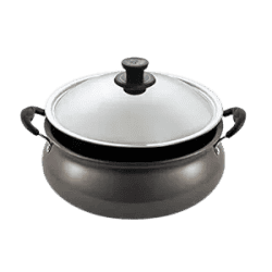 Pigeon by Stovekraft Non Stick Gravy Pot with Lid | 6 L